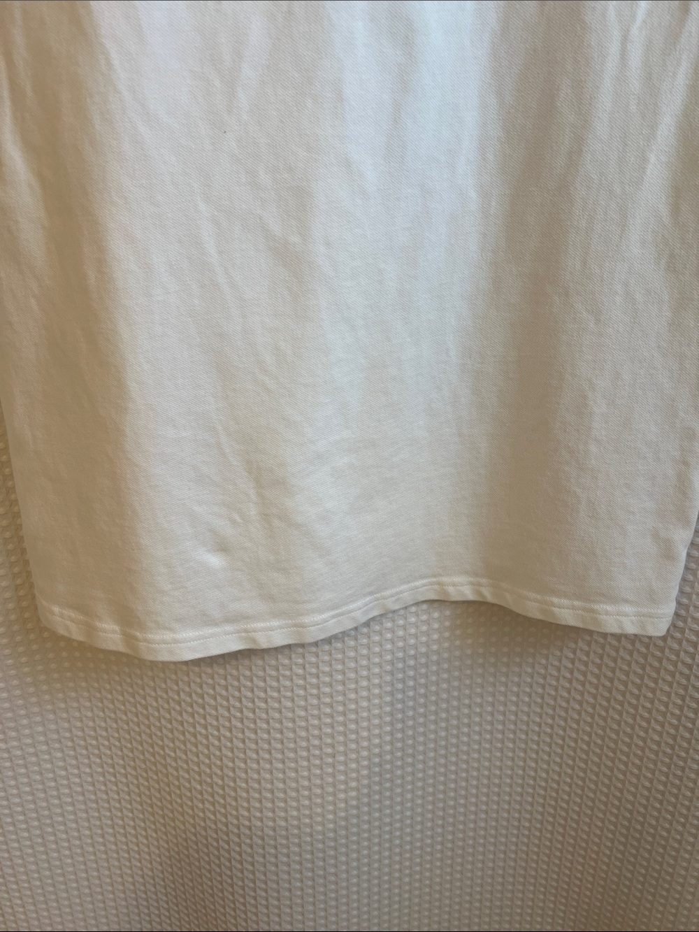 Burberry Cream Polo Dress with Check Placket-SZ M—526-060 - Picture 7 of 12